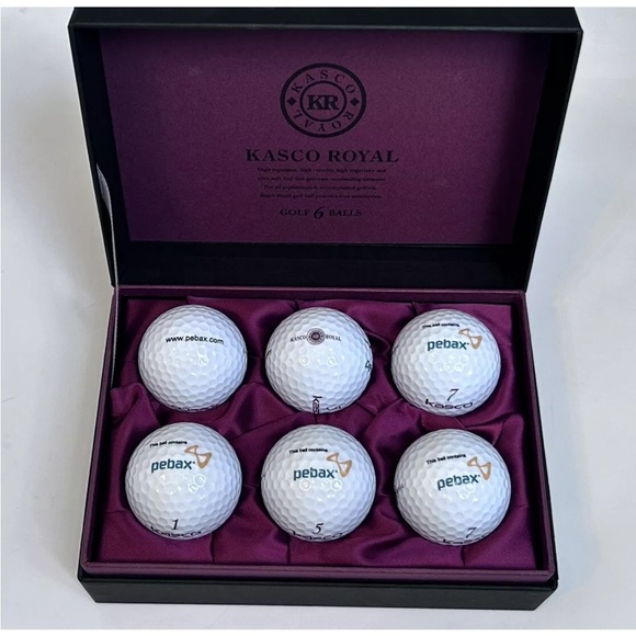 New!! KASCO ROYAL Luxury Golf Ball Gift Set. Made in Japan. - Picture 5 of 5